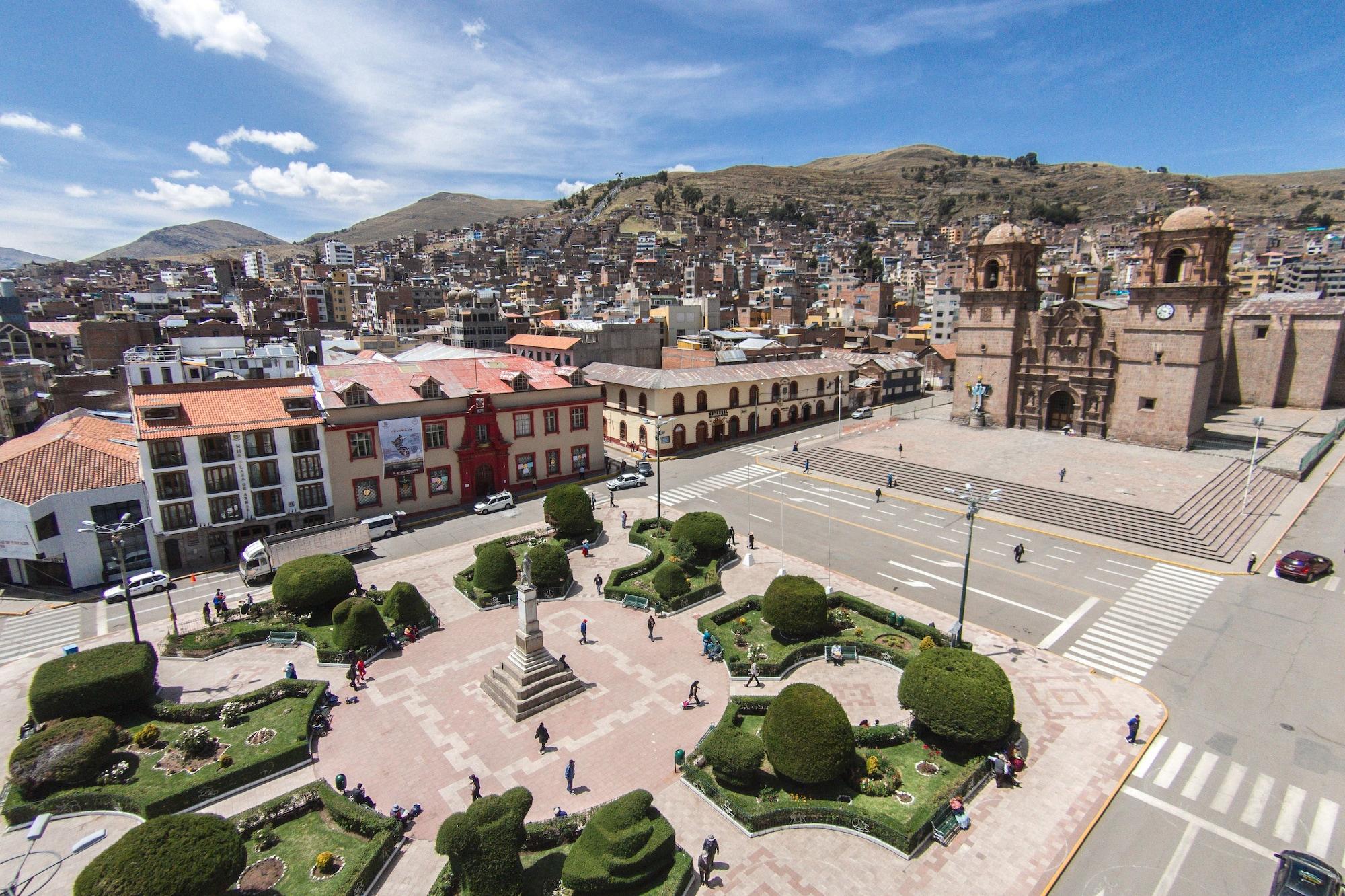 Hotel Hacienda Plaza de Armas Puno Exterior foto