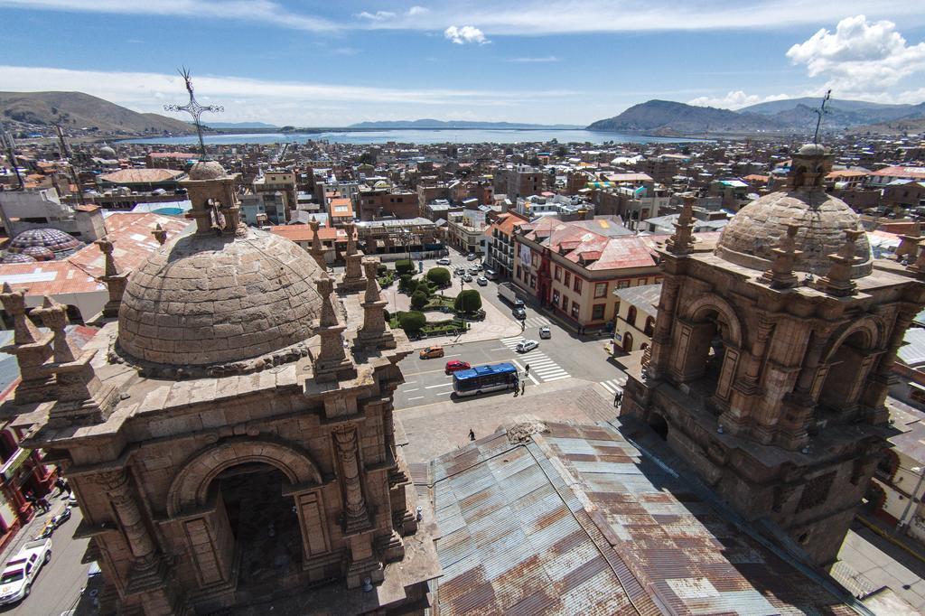 Hotel Hacienda Plaza de Armas Puno Exterior foto