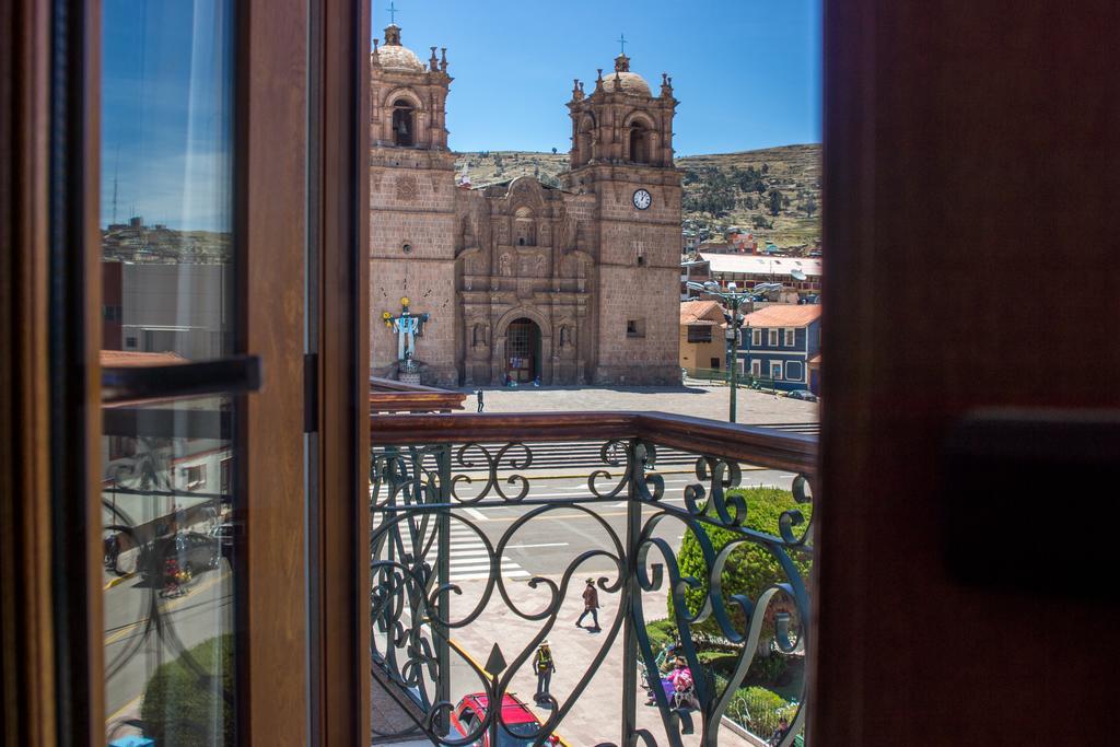Hotel Hacienda Plaza de Armas Puno Exterior foto