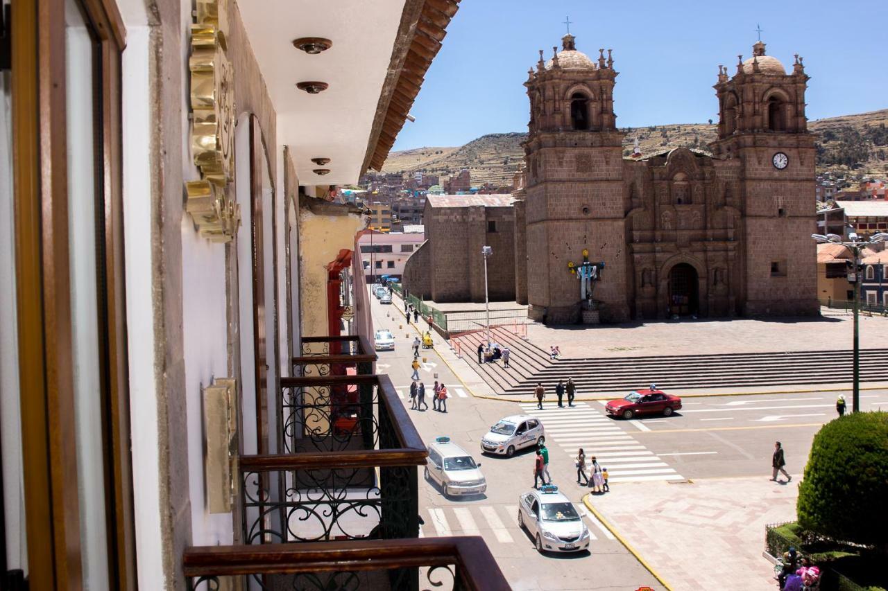 Hotel Hacienda Plaza de Armas Puno Exterior foto
